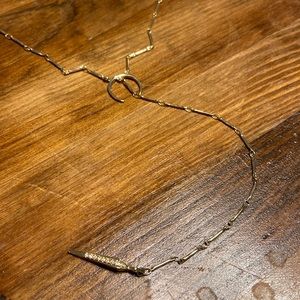 Beautiful LUV AJ celestial gold necklace